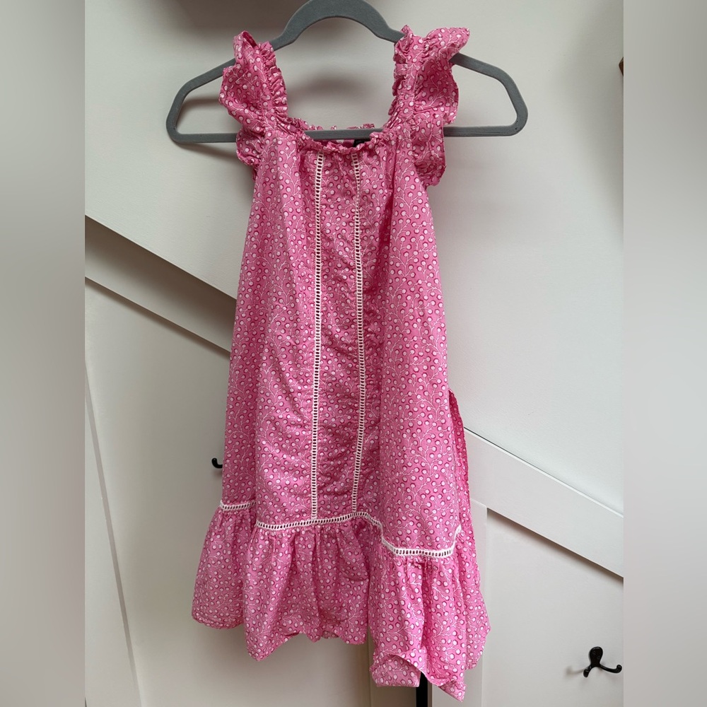 French Connection Pink Floral Dress M/10-12